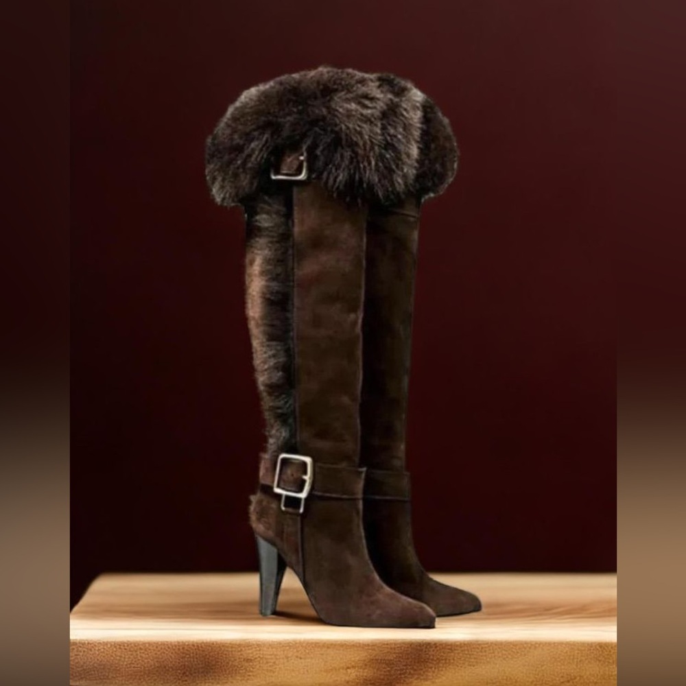 🐻 COACH Archival Y2K Mazur Boots - Picture 2 of 11